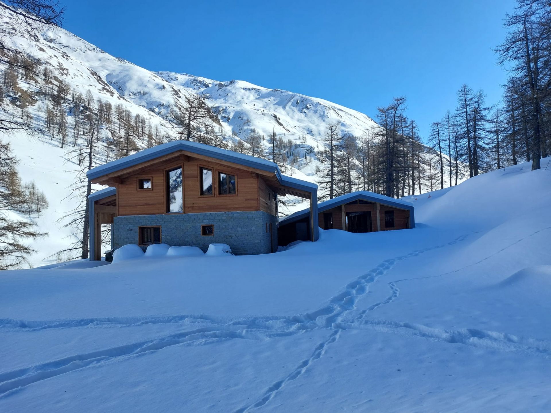 Alpeggio in versione invernale